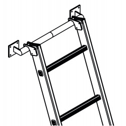 Barre d'accrochage pour echelle - 54cm - CENTAURE 