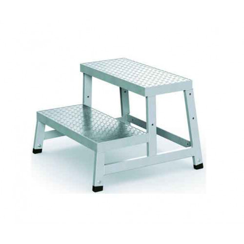 Marchepied industriel modulaire MODULO STEP 2 marches - hauteur de travail 2,40m - CENTAURE 