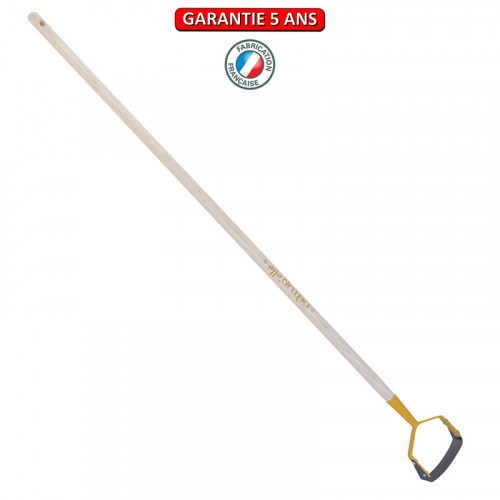 Grattoir lame de 14 cm, manche 130cm - Miel - PERRIN  