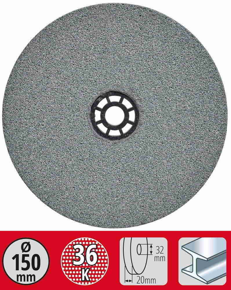 KWB by Einhell Meule gros grain 150x12 7x20 mm G36 - vue 2