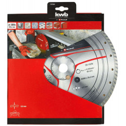 Disque Turbo diamanté 300x25,4 mm - KWB by Einhell