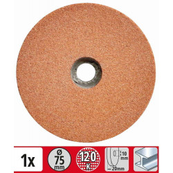 Meule touret 75x10x20mm G120 de marque KWB by Einhell, référence: B6332900