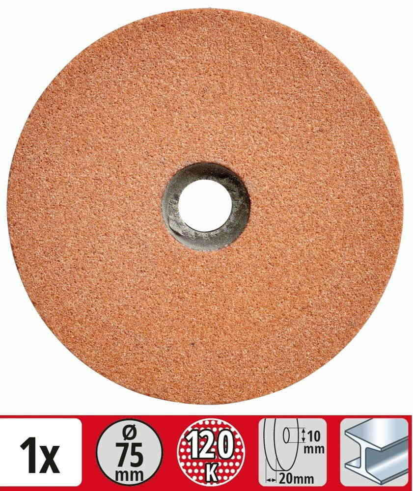 KWB by Einhell Meule touret 75x10x20mm G120 - vue 2