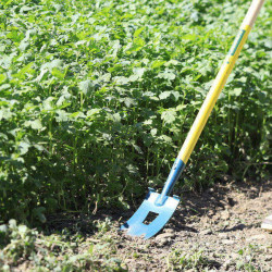 Binette trident NaturOvert - manche bois 150cm certifié PEFC 100% + poignée - Leborgne