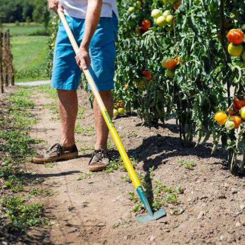 Ratissoire de jardin Naturovert - manche bois 150cm PEFC 100% + poignée ergonomique - Leborgne