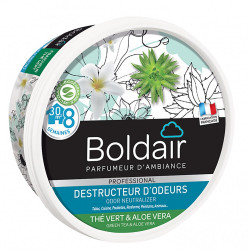 Destructeur d'odeur gel Boldair thé vert 300 g de marque BOLDAIR, référence: B6350700