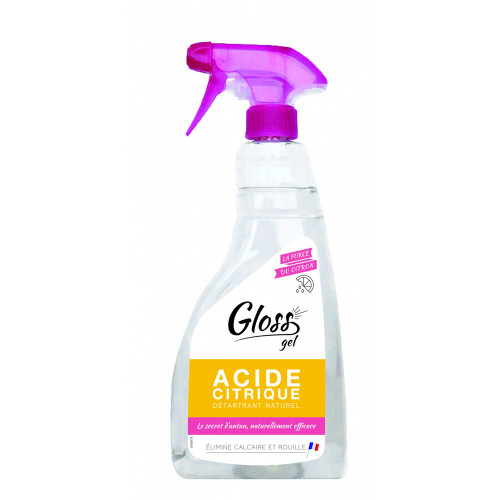 Acide citrique en gel multisurface GLOSS Gel 750 ml - GLOSS