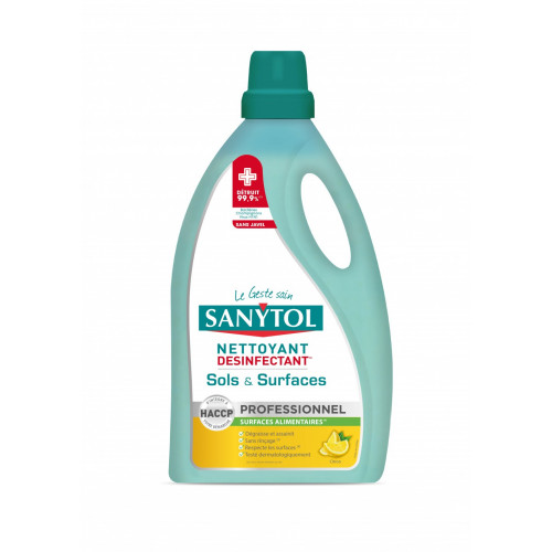 Désinfectant multi-usages Citron SANYTOL 5 l - SANYTOL