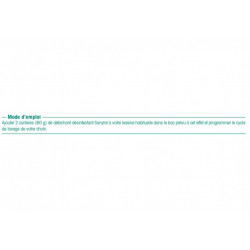 Détachant textile SANYTOL Professionnel 1,5 kg 1.5 kilogramme - SANYTOL