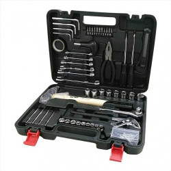 Kit d'outils de mécanicien 141 pièces de marque Centrale Brico, référence: B6362000