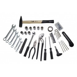 Kit d'outils de mécanicien 141 pièces - Centrale Brico