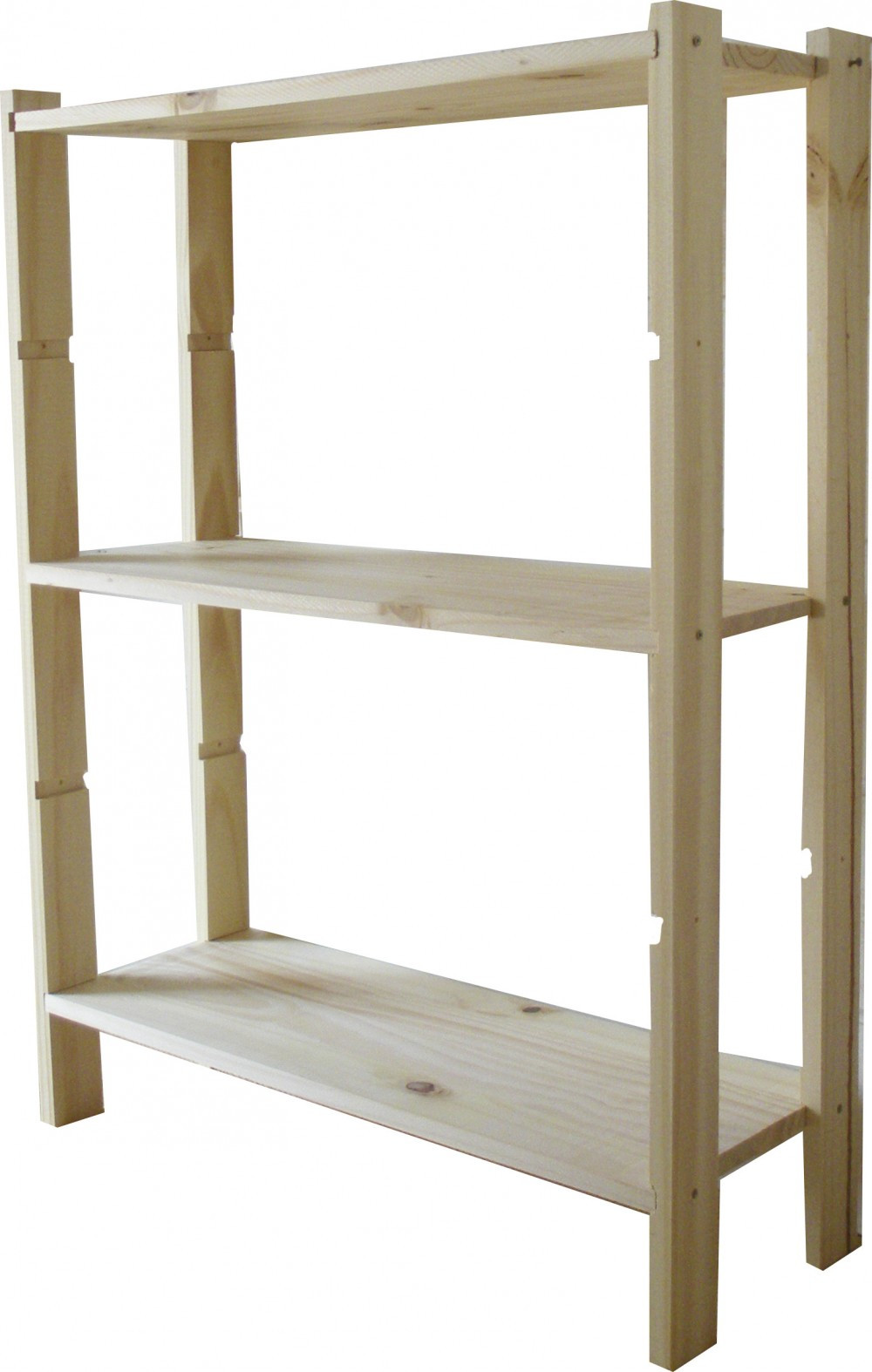 Etagère Pin, 3 tablettes , l.65 x P.25 x H.90 cm