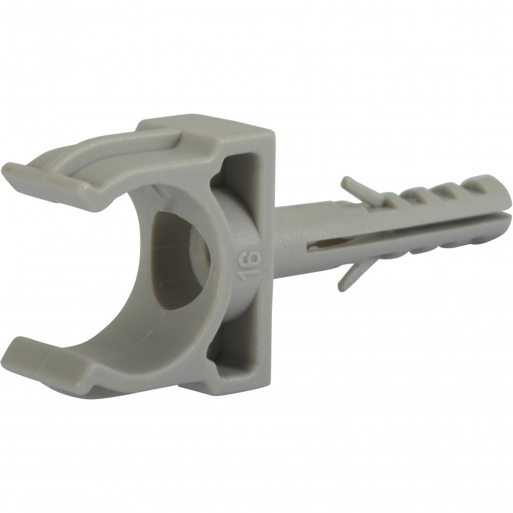 Lot de 10 clips et chevilles Diam.16 .60 mm
