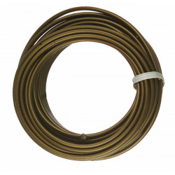 Câble électrique 2 X 0.75 mm² h03vvh2-f, en couronne de 5M or - Centrale Brico