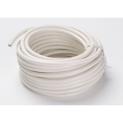 Câble électrique 3 G 0.75 mm² h03vvf L.10 m, blanc - Centrale Brico