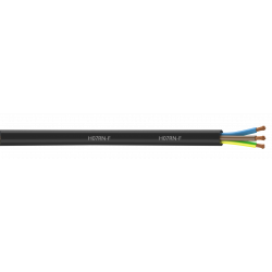 Câble électrique 3 G 1.5 mm² ho7rnf L.5 m, noir. de marque Centrale Brico, référence: B6369700