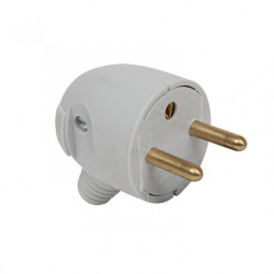 Fiche électrique femelle 2 pôles + terre, 16 A, DEBFLEX de marque Centrale Brico, référence: B6371300