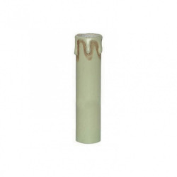 Bougie E14 TIBELEC, carton, beige de marque Centrale Brico, référence: B6378900