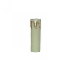 Bougie E14 TIBELEC, carton, beige de marque Centrale Brico, référence: B6379000