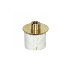 Extensible diamètre 19-21mm TIBELEC, laiton, blanc de marque Centrale Brico, référence: B6379600