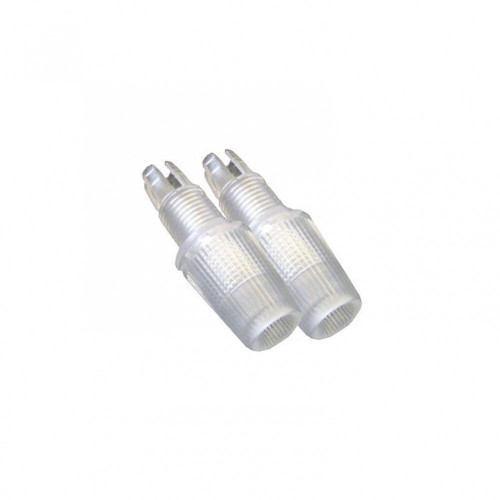 Lot de 2 serre câbles TIBELEC, plastique, blanc - TIBELEC