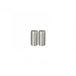 Lot de 2 tubulures TIBELEC, acier, gris de marque Centrale Brico, référence: B6380700