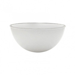 Pavillon rond TIBELEC, plastique, blanc de marque Centrale Brico, référence: B6381100