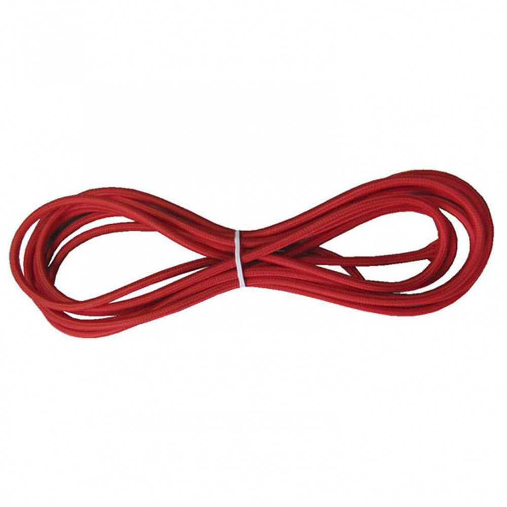Fil tissu TIBELEC, tissu, rouge