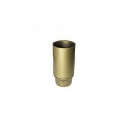Douille lisse E14 TIBELEC, plastique, or 40 W de marque Centrale Brico, référence: B6385900