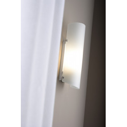 Applique verre blanc Hanko 1 lumière(s) de marque Centrale Brico, référence: B6388800