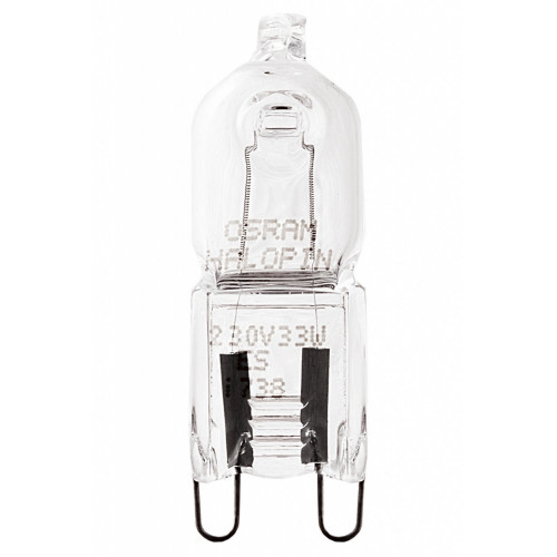 Lot de 2 ampoules bulbes halogènes 48W  740Lm équiv. 60W G9 2700K OSRAM - OSRAM