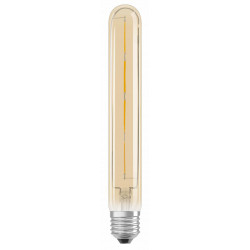 Ampoule filament LED tube vintage E27 3W 400 Lm équiv 40W 2400K OSRAM - Centrale Brico