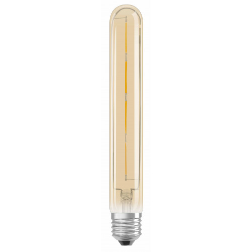 Ampoule filament LED tube vintage E27 3W 400 Lm équiv 40W 2400K OSRAM - Centrale Brico