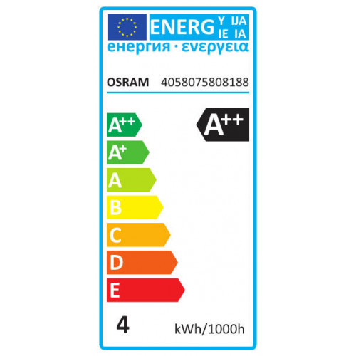 Ampoule filament LED tube vintage E27 3W 400 Lm équiv 40W 2400K OSRAM - Centrale Brico