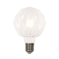 Ampoule décorative led blanc Globe 150 mm E27 200 Lm 35 W blanc neutre, SAMPA - Centrale Brico