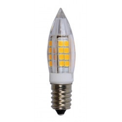 Ampoule led flamme E14 350 Lm  28 W blanc chaud, TIBELEC de marque TIBELEC, référence: B6392600