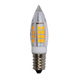 Ampoule led flamme E14 350 Lm  28 W blanc chaud, TIBELEC - TIBELEC