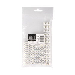 Assortiment de 6 barrettes de dominos électriques, 2.5  à 16 mm² rigide LEXMAN de marque Centrale Brico, référence: B6399500