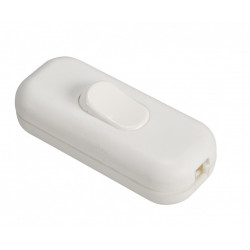 Interrupteur interrupteur blanc, 2 A, 500 W maxi de marque Centrale Brico, référence: B6399900