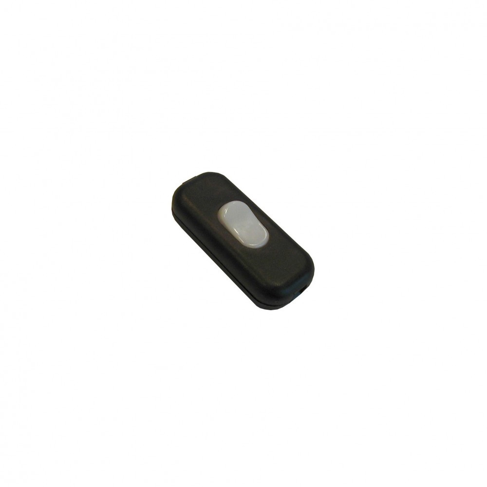 Interrupteur TIBELEC, plastique, noir
