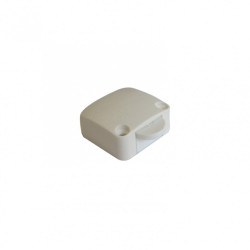 Poussoir rupteur en saillie TIBELEC, plastique, blanc de marque Centrale Brico, référence: B6401300
