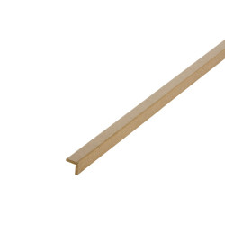 Baguette d'angle médium (MDF) arrondie , 23 x 23 mm, L. 2.44 m de marque Centrale Brico, référence: B6401500