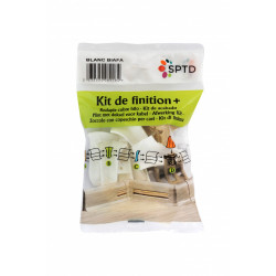 Kit accessoires finition de plinthes pass'fil blanc Biafa - Centrale Brico