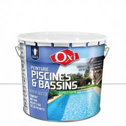 Peinture piscine et bassin extérieur OXYTOL, blanc, 10 l - OXI