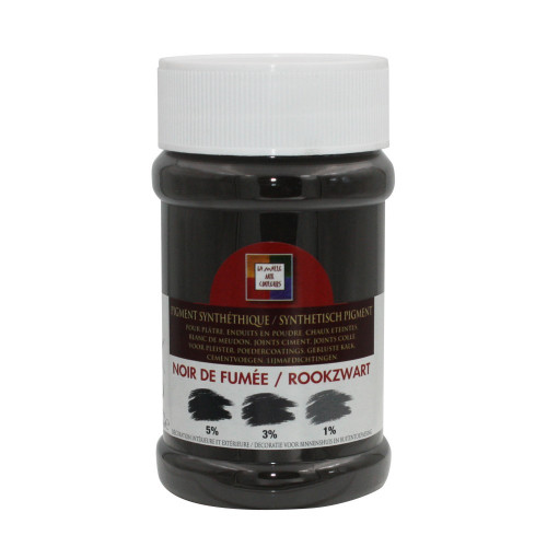 Pigment poudre Malle aux couleurs noir de fumée 250 ml - Centrale Brico