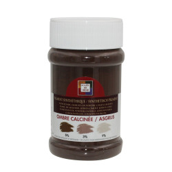 Pigment poudre Malle aux couleurs ombre calcinée 250 ml de marque Centrale Brico, référence: B6416100