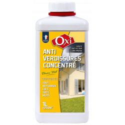 Traitement anti-dépots verts façade OXYTOL, 1 L Concentré - OXI