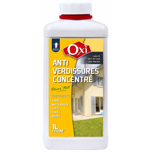 Traitement anti-dépots verts façade OXYTOL, 1 L Concentré - OXI