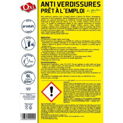 Traitement anti-dépots verts façade OXYTOL, 6 L Le glouton - OXI