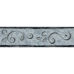 Galon adhésive Arabesque, l.3.5 cm x L.10 m, argent - Centrale Brico
